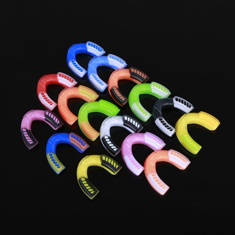 1 piece Sport Mouth Guard EVA Boxing teeth braces Mouthguard Tooth Brace Protection for Rugby Boxing Karate Orthodontic Retainer