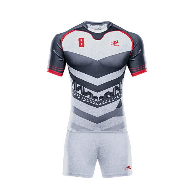 Wholesale Mens Women Rugby League Jersey Sublimated Custom Design Your Own Logo Short Sleeve Jerseys Rugby Shirt