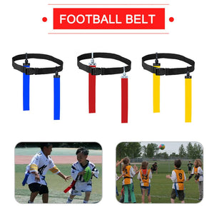 American Football Match Training Belt Rugby Flag Training Tag Waist Strap Flag Adjustable Ribbon Professional Free Size Belt 4