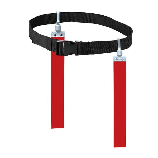 American Football Match Training Belt Rugby Flag Training Tag Waist Strap Flag Adjustable Ribbon Professional Free Size Belt 4