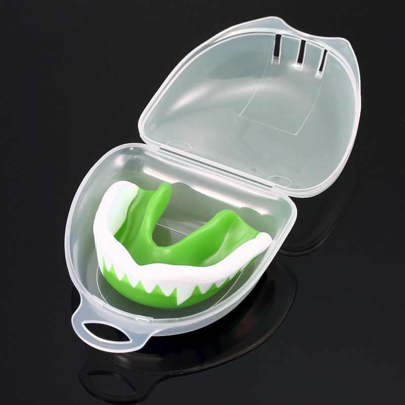 Teeth Protector Mouthguard With Box Sports Boxing Mouth Guard Tooth Brace Protection For Boxing Braces Rugby Ball Boxing