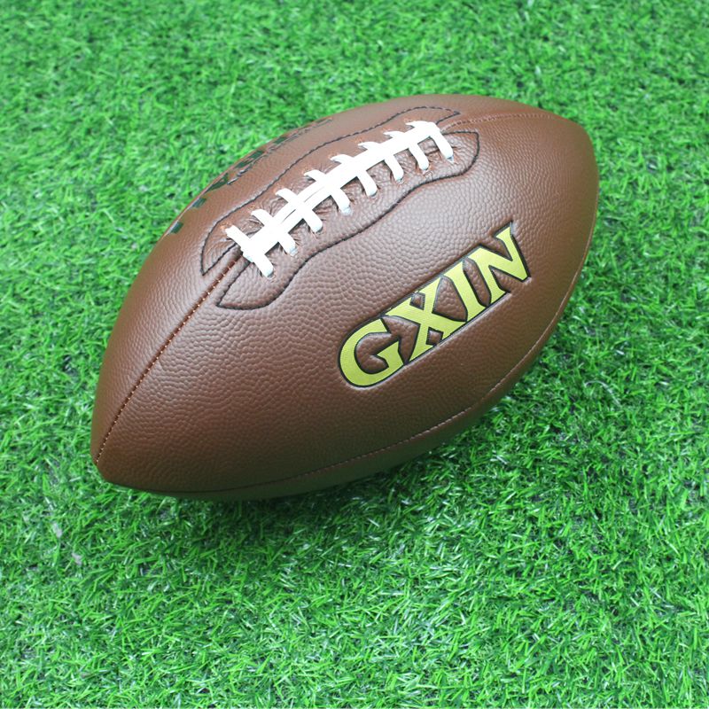 New High Quality Size 6/9 Brown American Football Teen Rugby Youth Adult Training Sports Outdoors