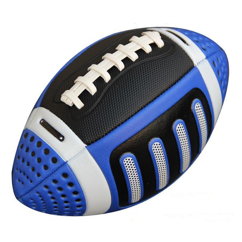 Children's Rubber Rugby Size 3 American France Football Ball Euro Training England Soccer Beach Sports Entertainment