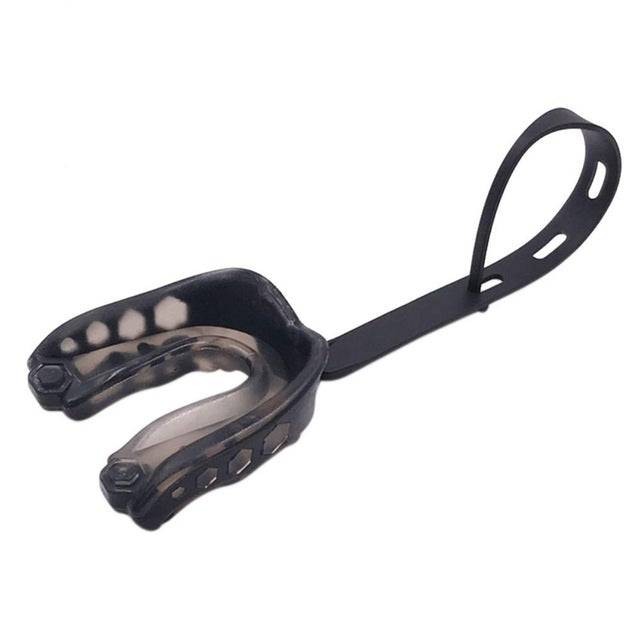 Rugby Mouth Guard Food Grade Tooth Protector MMA Muay Football Shock Sports Mouthguard Lip Protection Boxing Basketball New