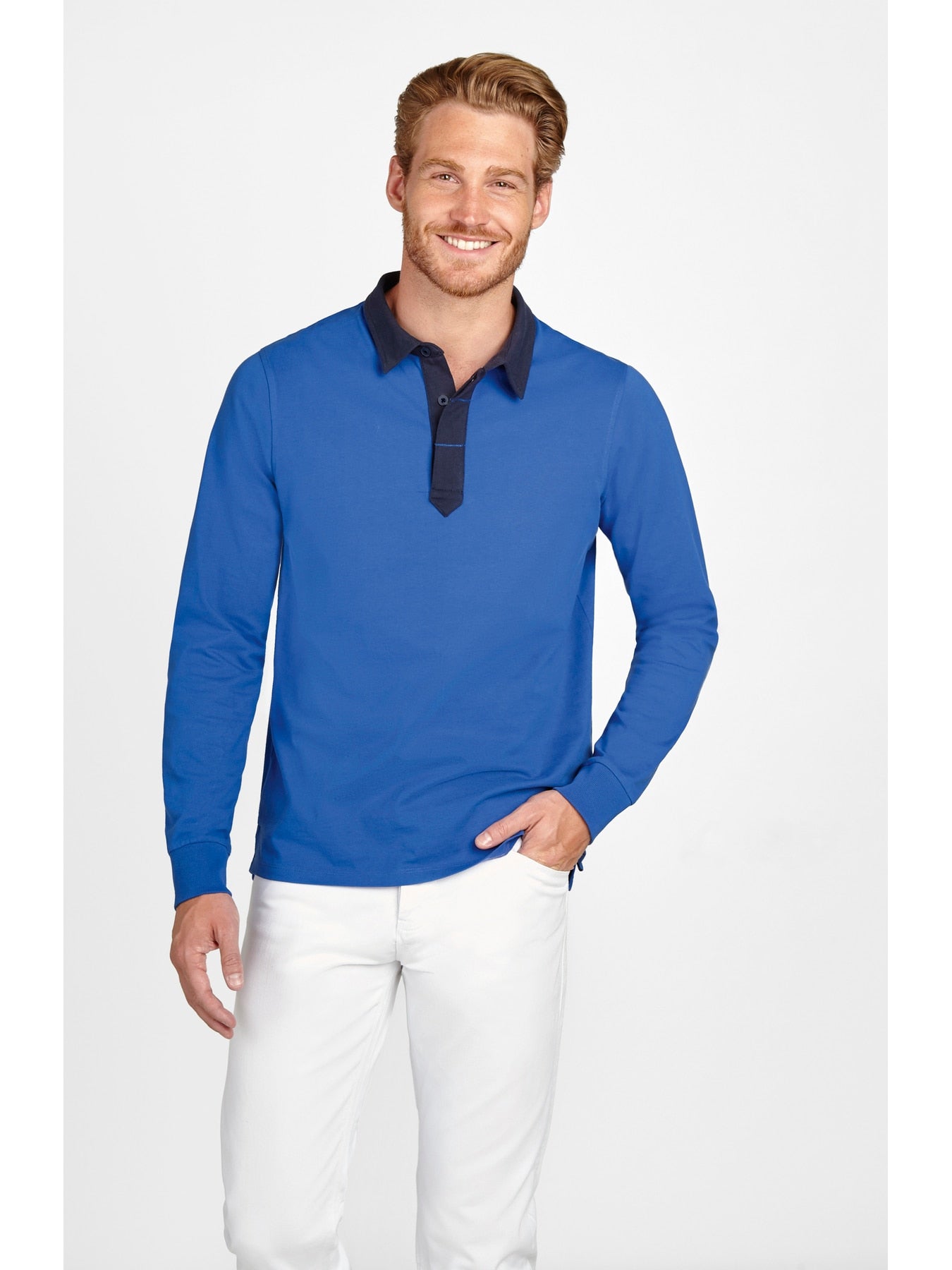 Polo De Rugby De Hombre Modelo Preston
