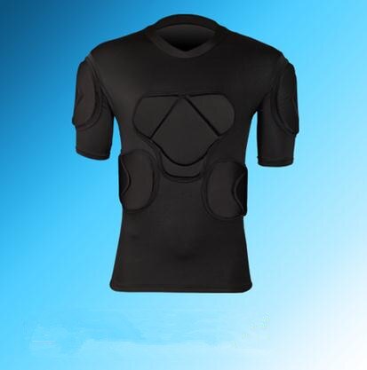 2018 Rugby Soccer jerseys Goalkeeper survetement football thickened Defend shirt EVA Padded Latex Anti-collision elbow knee pads