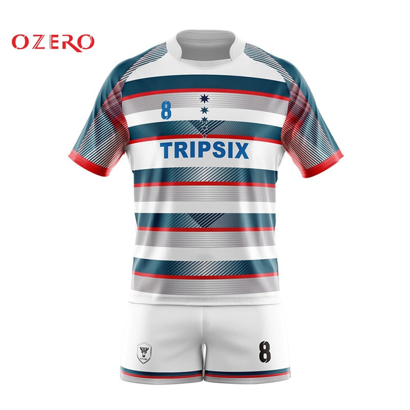 Custom Sublimated Blank Practice Rugby Jersey